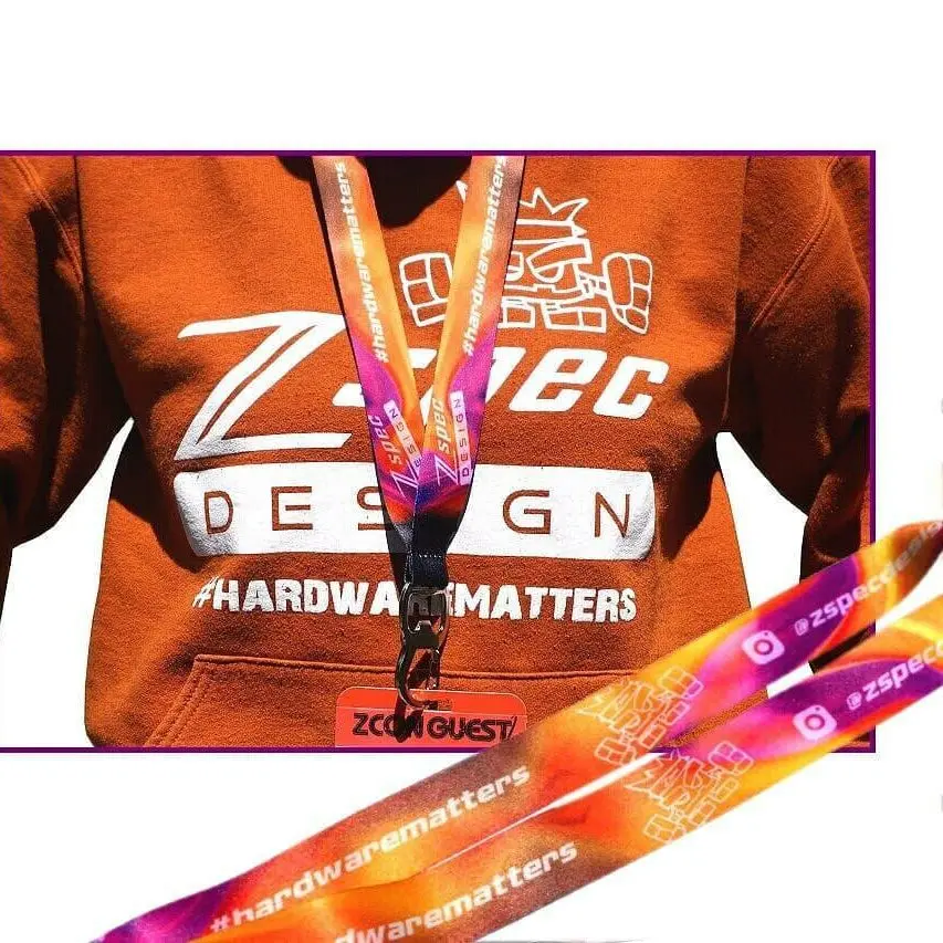 Zspec Design Lanyard W/ Bottle Opener, Reversible, Per Each 1
