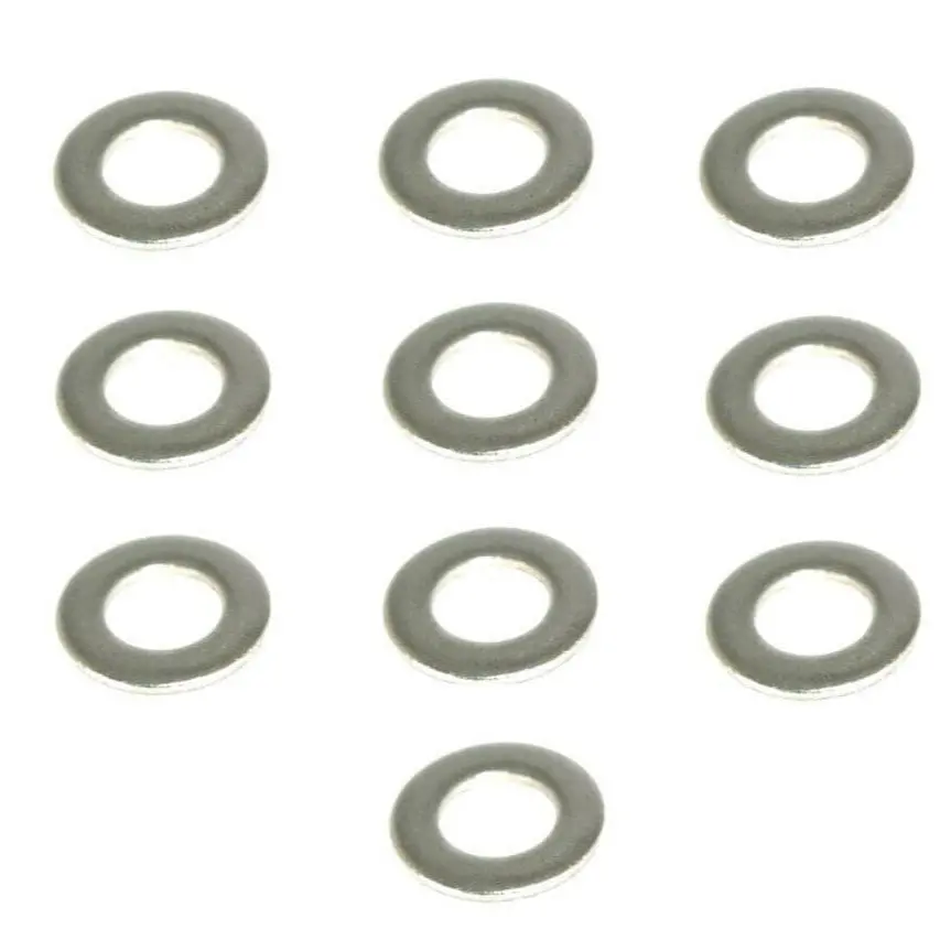Zspec M8 Flat Washers, Sus304 Stainless, 10-Pack 1