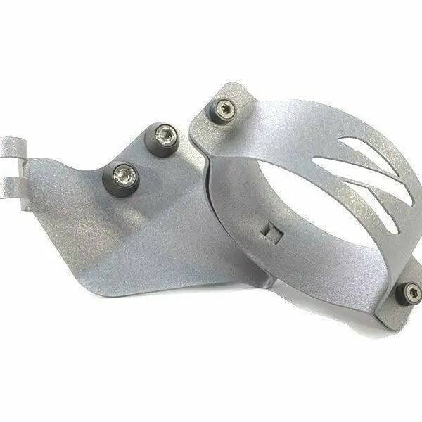 Zspec Lhd Fuel Filter Bracket For Nissan Z32 300Zx '90-96, Silver 1