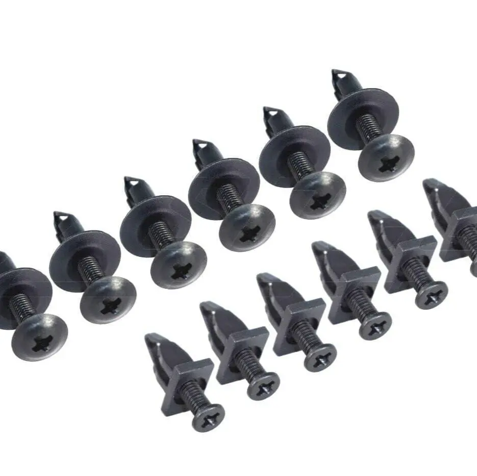 Zspec Oem-Style Cowl/Scuttle Panel Plastic Clip Set For '90-96 Nissan 300Zx Z32 1