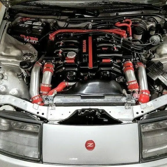 Zspec Stage-3 Dress Up Bolts® Fastener Kit For '90-99 Nissan 300Zx Z32, Stainless & Billet 10