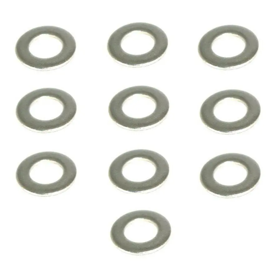 Zspec M10 Flat Washers, Sus304 Stainless, 10-Pack 1