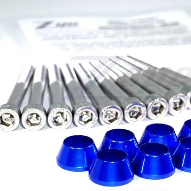 Zspec Timing Covers Dress Up Fastener For '90-96 Nissan 300Zx Z32, Stainless & Billet 3