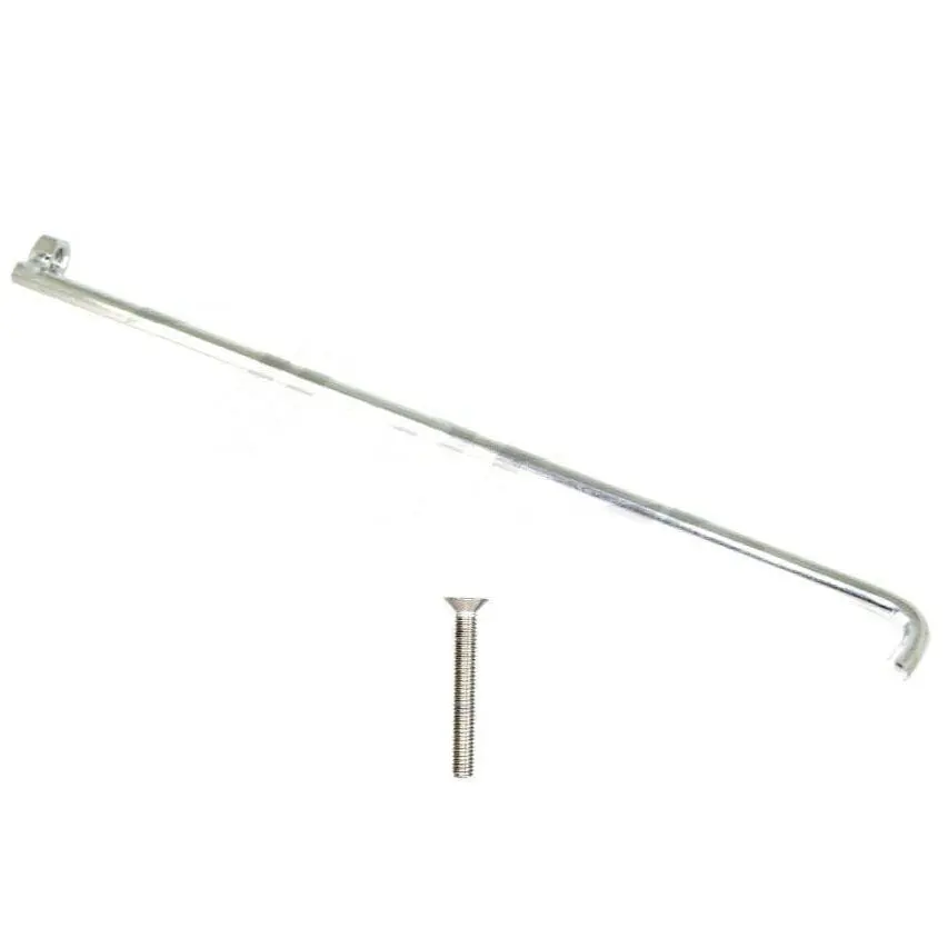 Zspec Battery Bracket Rod, 180Mm, W/Fhsc M6 Fastener, Stainless 1