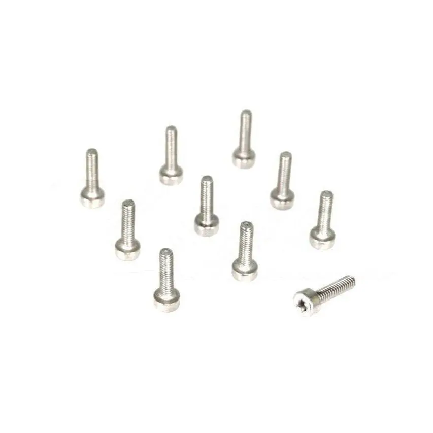 Zspec M2-0.4X8mm Fasteners, Shsc, Stainless Sus304, 10-Pack 1