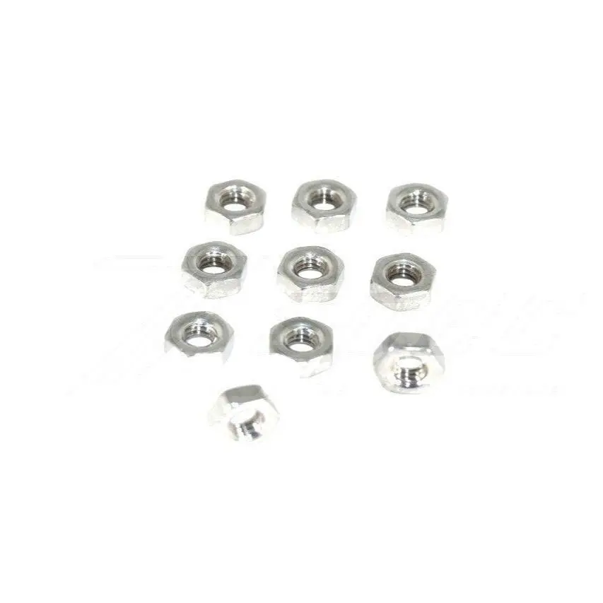 Zspec M3-0.5 Hex Nuts, Stainless Sus304, 10-Pack 1