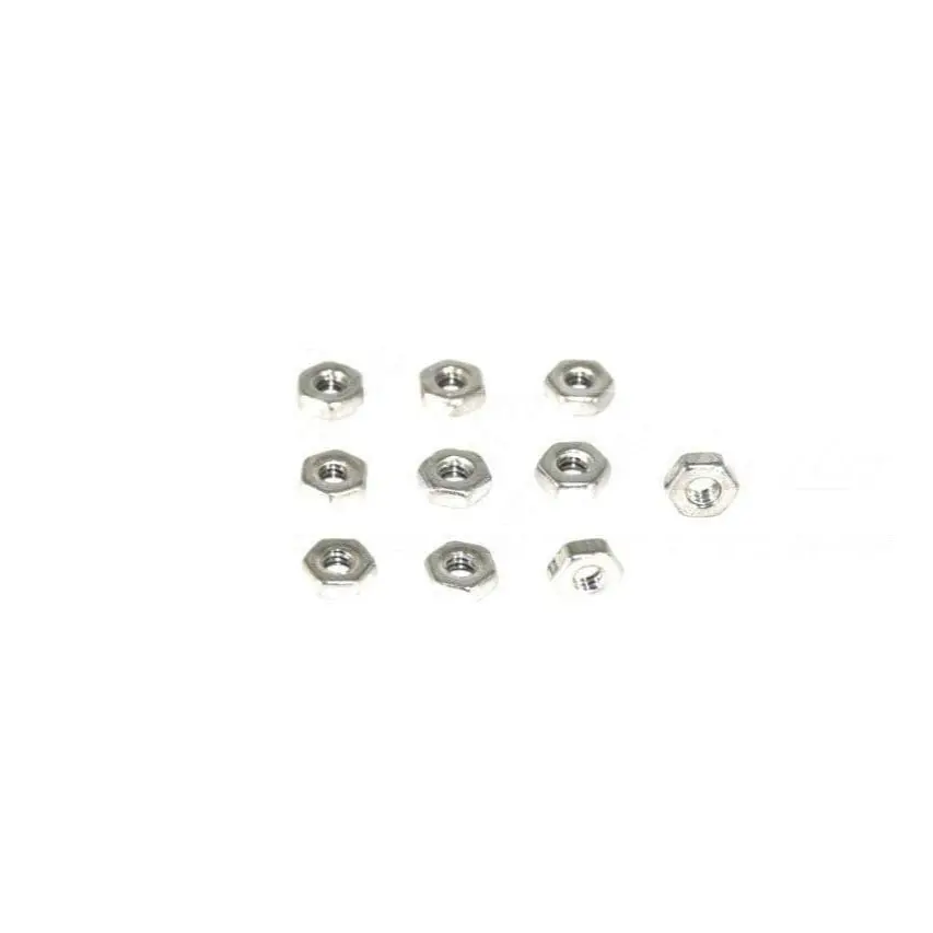 Zspec M2-0.4 Hex Nuts, Stainless Sus304, 10-Pack 1