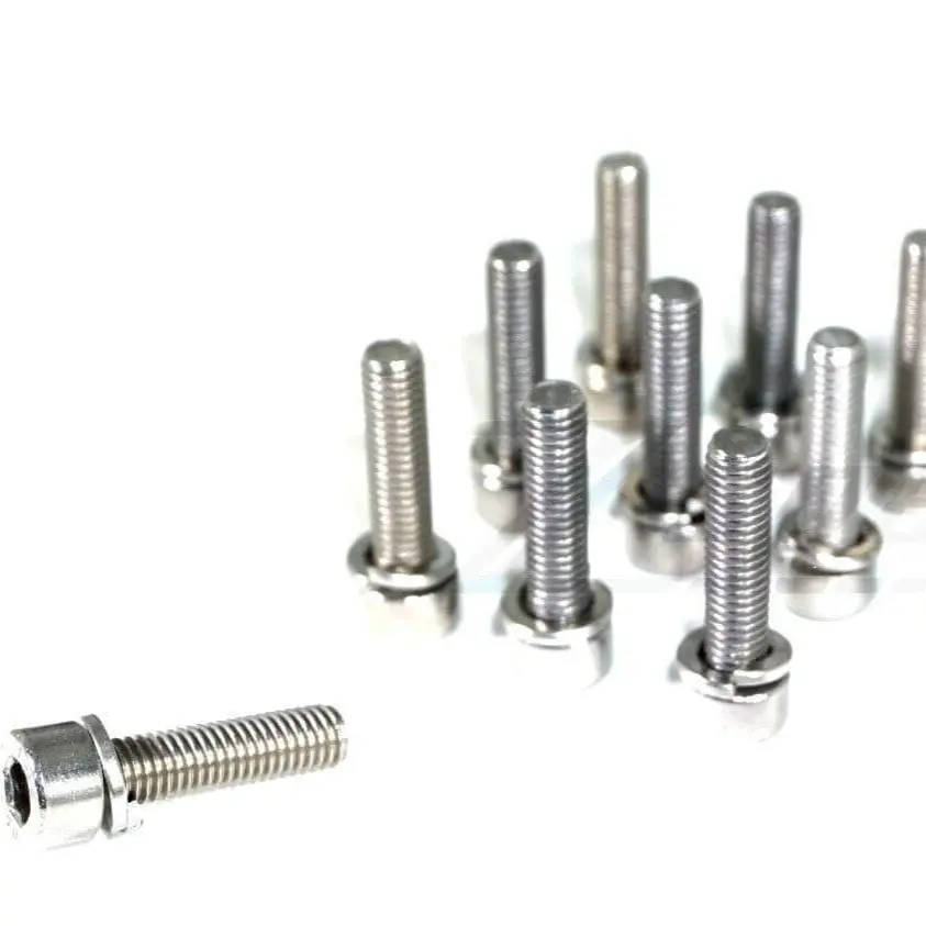 Zspec Fuel Injector Dress Up Bolts® Fastener Kit For Nissan 300Zx & 240Sx, Stainless Hardware 1