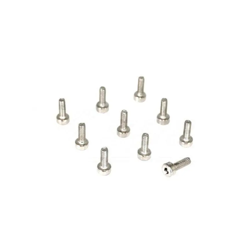 Zspec M2-0.4X6mm Fasteners, Shsc, Stainless Sus304, 10-Pack 1