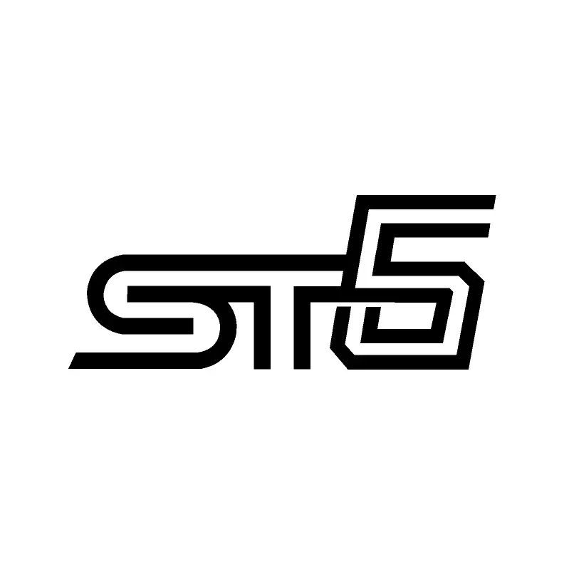 ST5-Branded Performance Sticker – 6-Inch Size, Designed for 5th-Gen 2022+ Subaru WRX