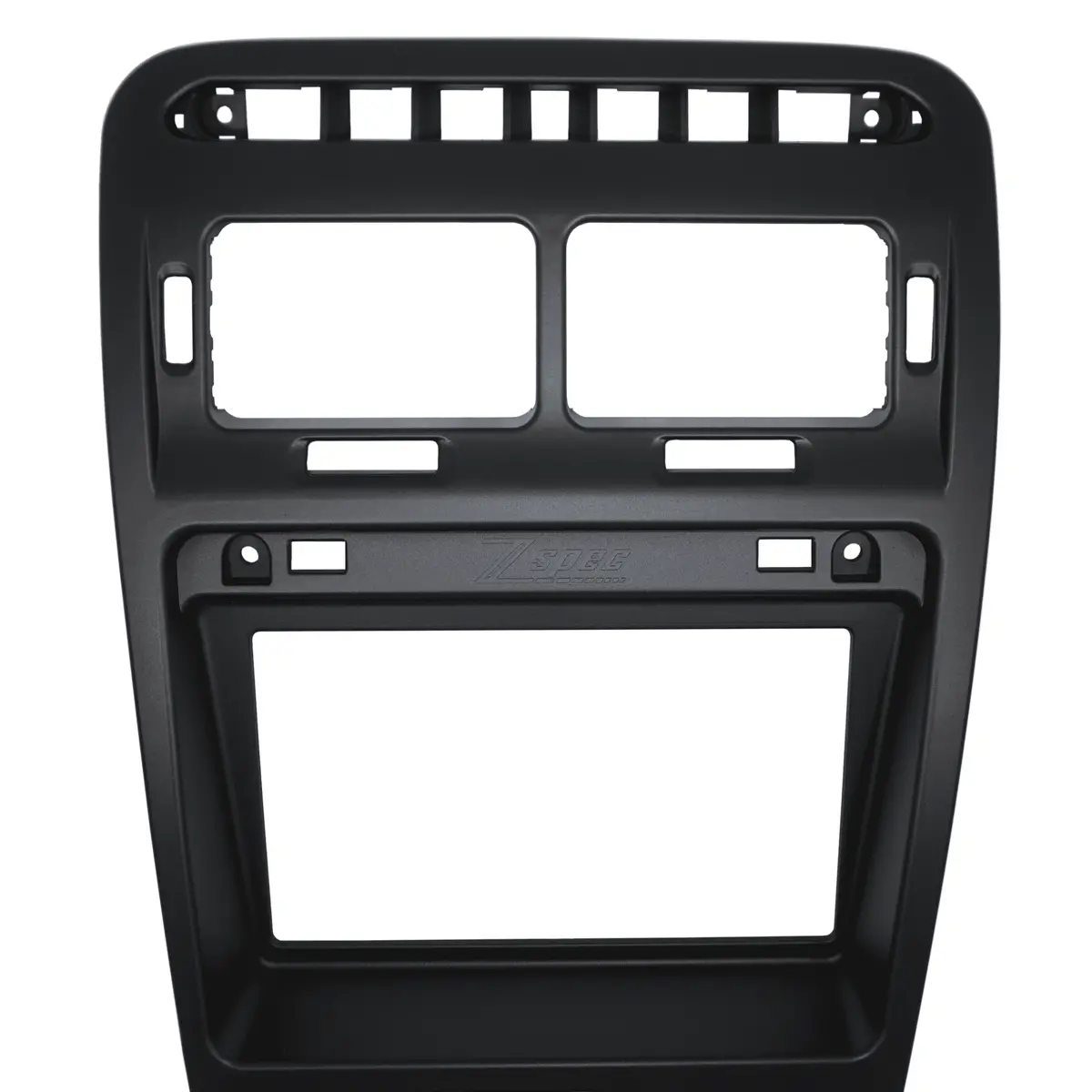 Zspec Rhd Double-Din Radio Bezel W/Brackets For '90-99 Nissan Z32 300Zx 1