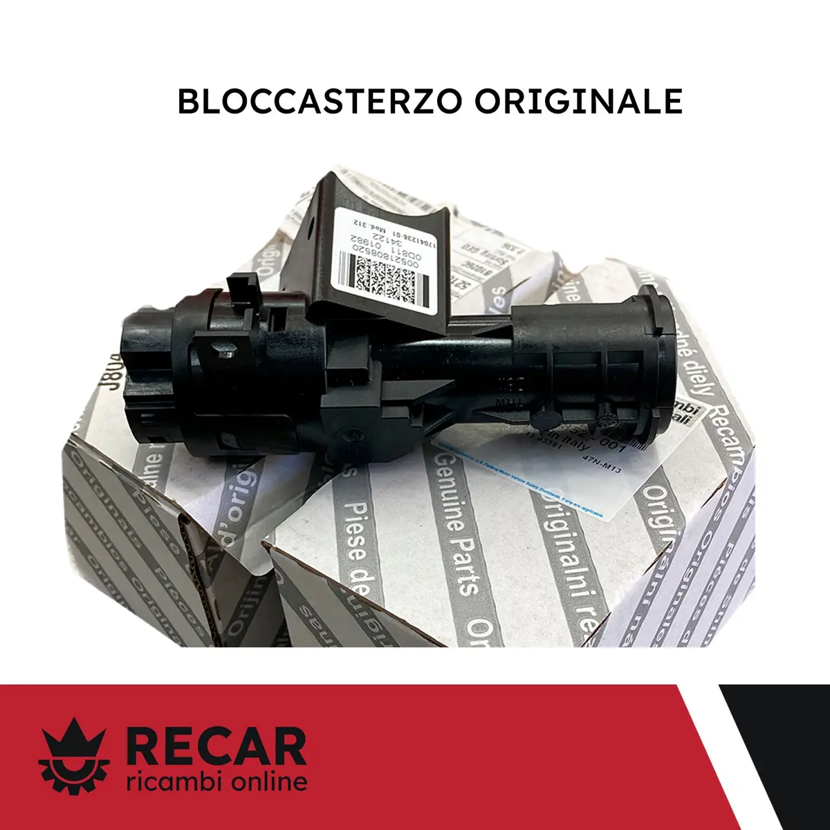 Bloccasterzo Panda 500 Ypsilon Originale Fiat 52180852 1