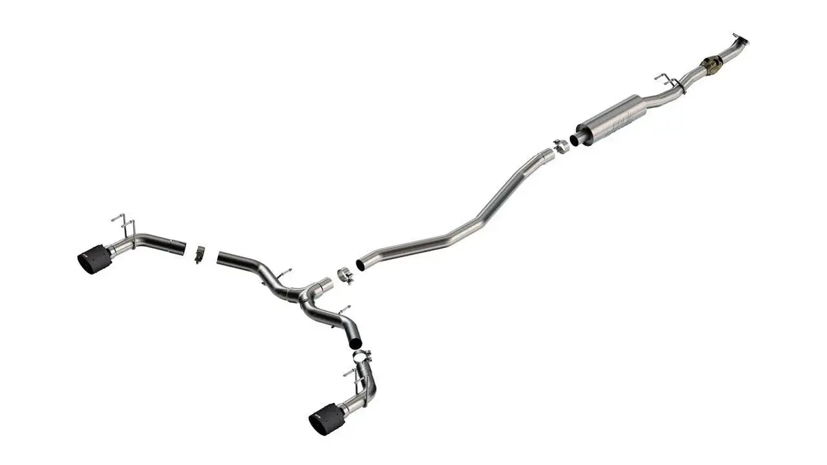 Borla S-Type 1.5L Cat-Back Exhaust System - 23+ Integra / 22+ Civic 1