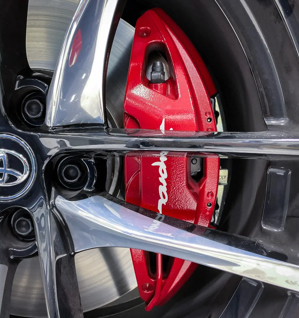 Brake Caliper Stickers (High Temp) - 2020+ Supra 1