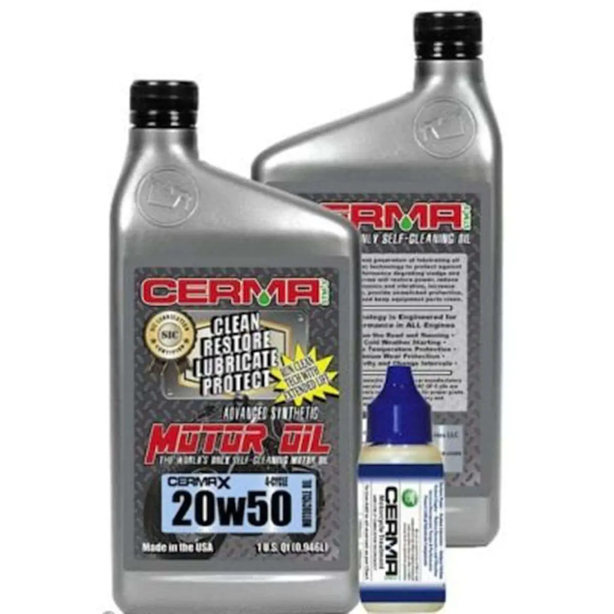 Cerma Ceramic Synthetic Oil Value Package For Motorcycles 1