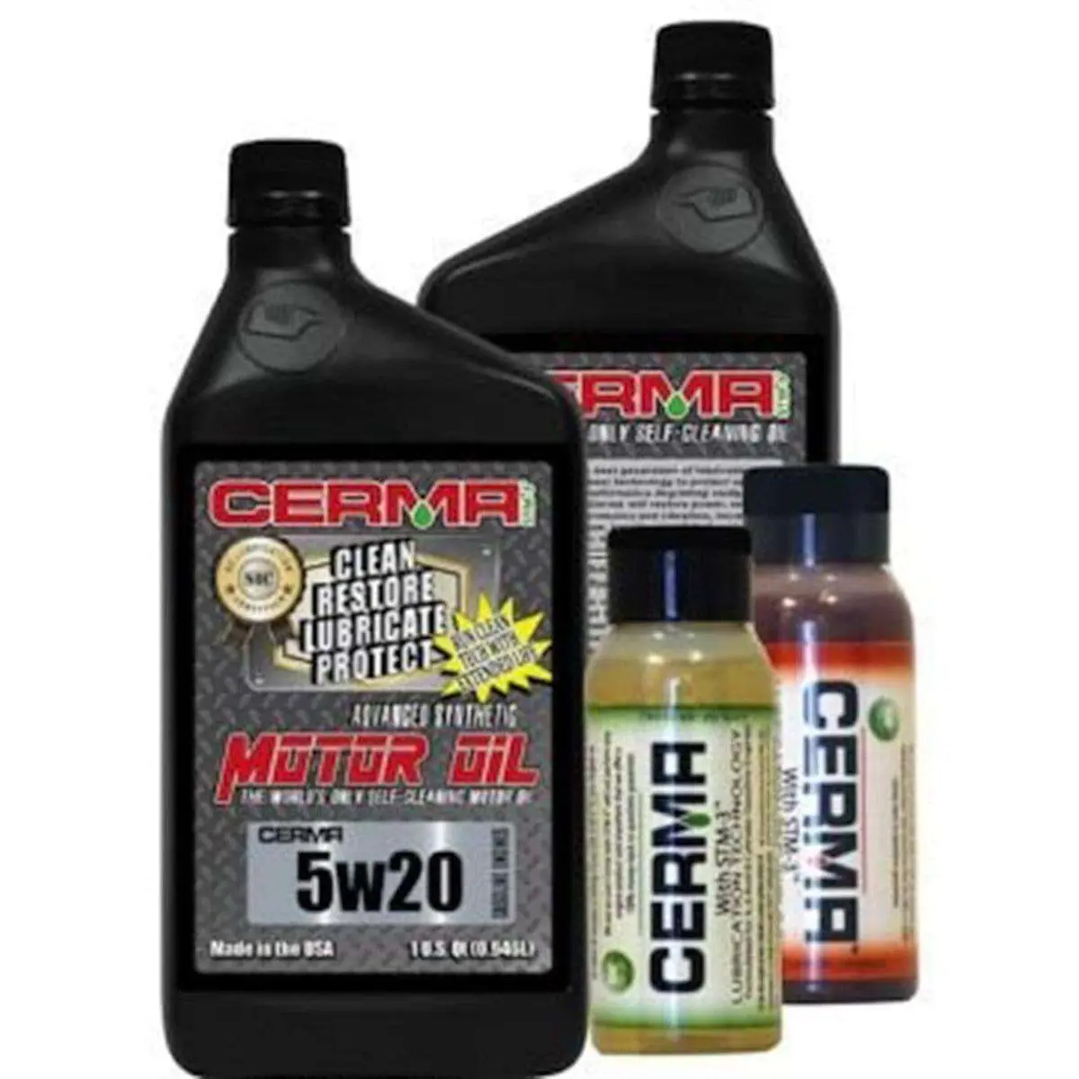 Cerma Ceramic Synthetic Motor Oil Value Package – 15,000-Mile Protection