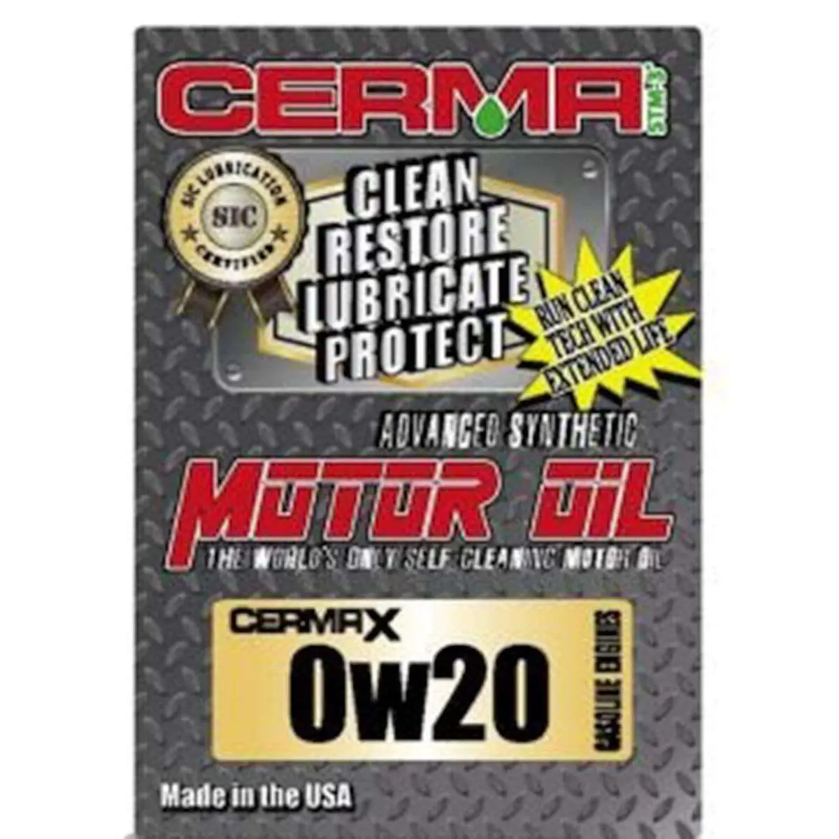 Cermax Ceramic 0W-20 Synthetic Motor Oil 30K Mile | Cerma 1