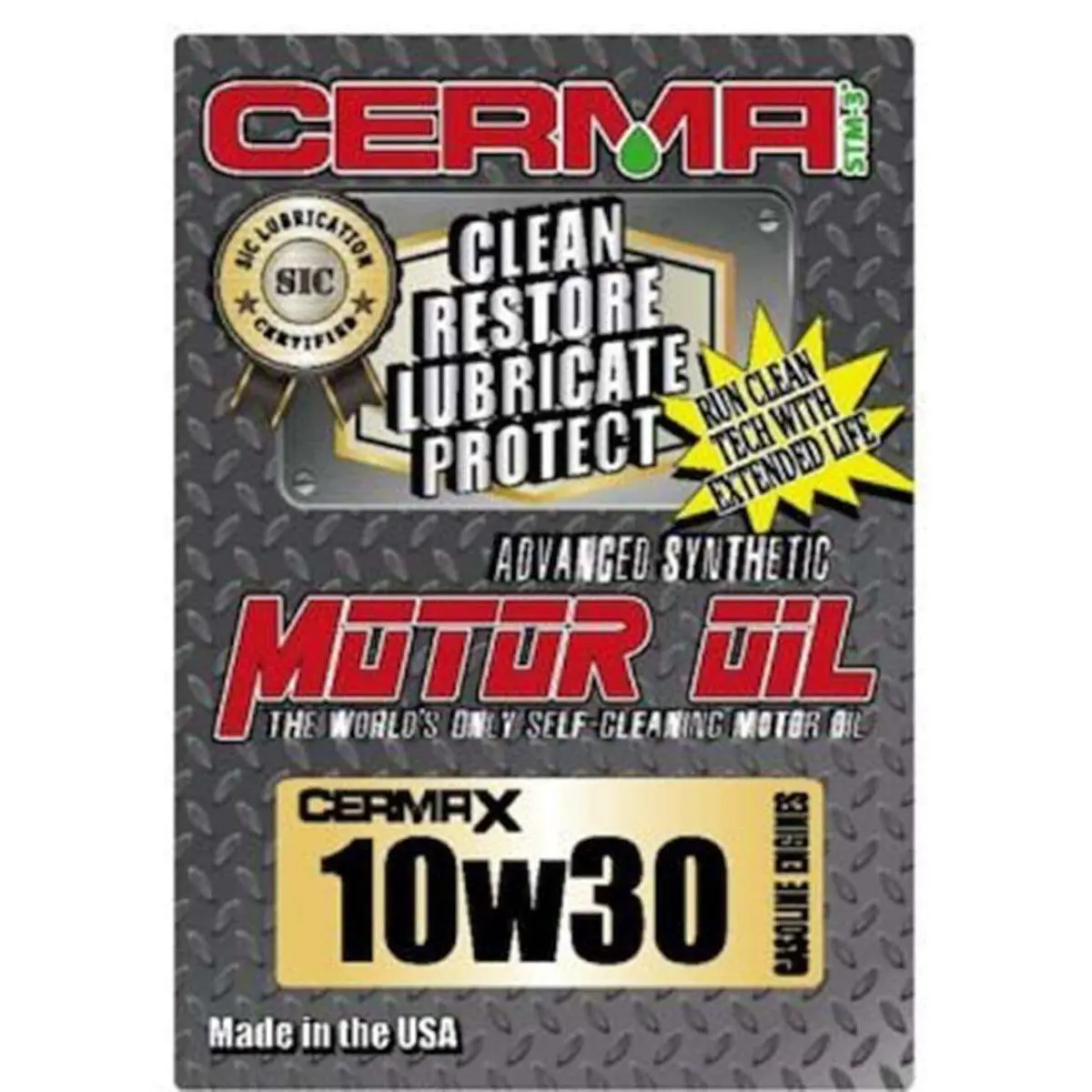 Cermax Ceramic 10W-30 Synthetic Motor Oil 30K Mile | Cerma 1