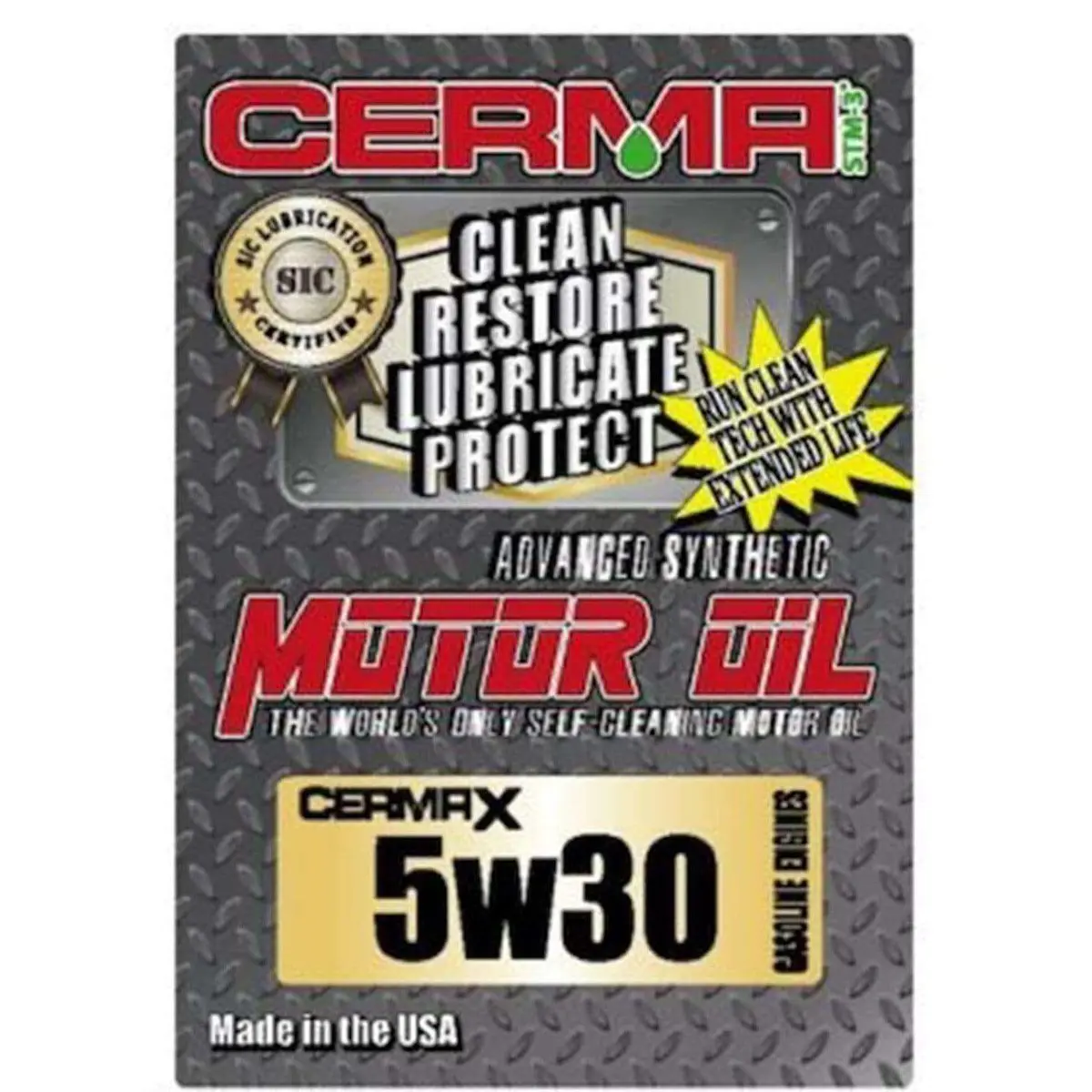 Cermax Ceramic 5W-30 Synthetic Motor Oil 30K Mile | Cerma 1