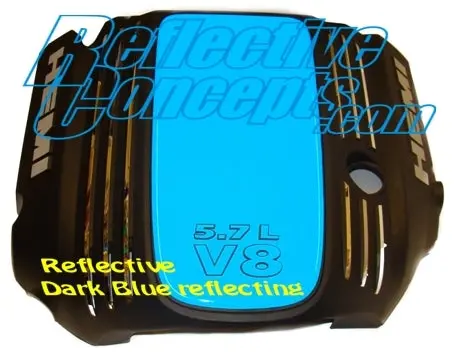 Engine Cover Centerpiece Overlay Decal - 2011-2024 Durango R/T 5.7 1