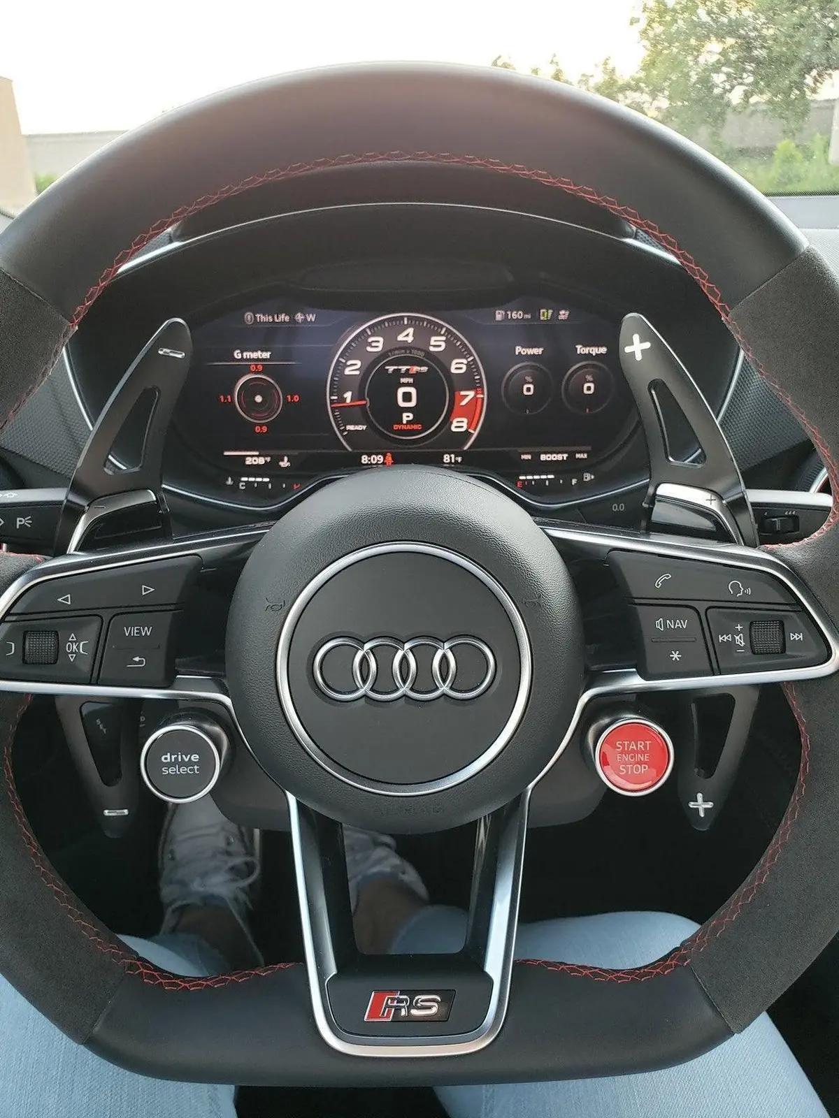 Cnc Audi Dsg Shifter Paddle Extensions - 17 R8 V10+ Rs3 Ttrs Rs5 3