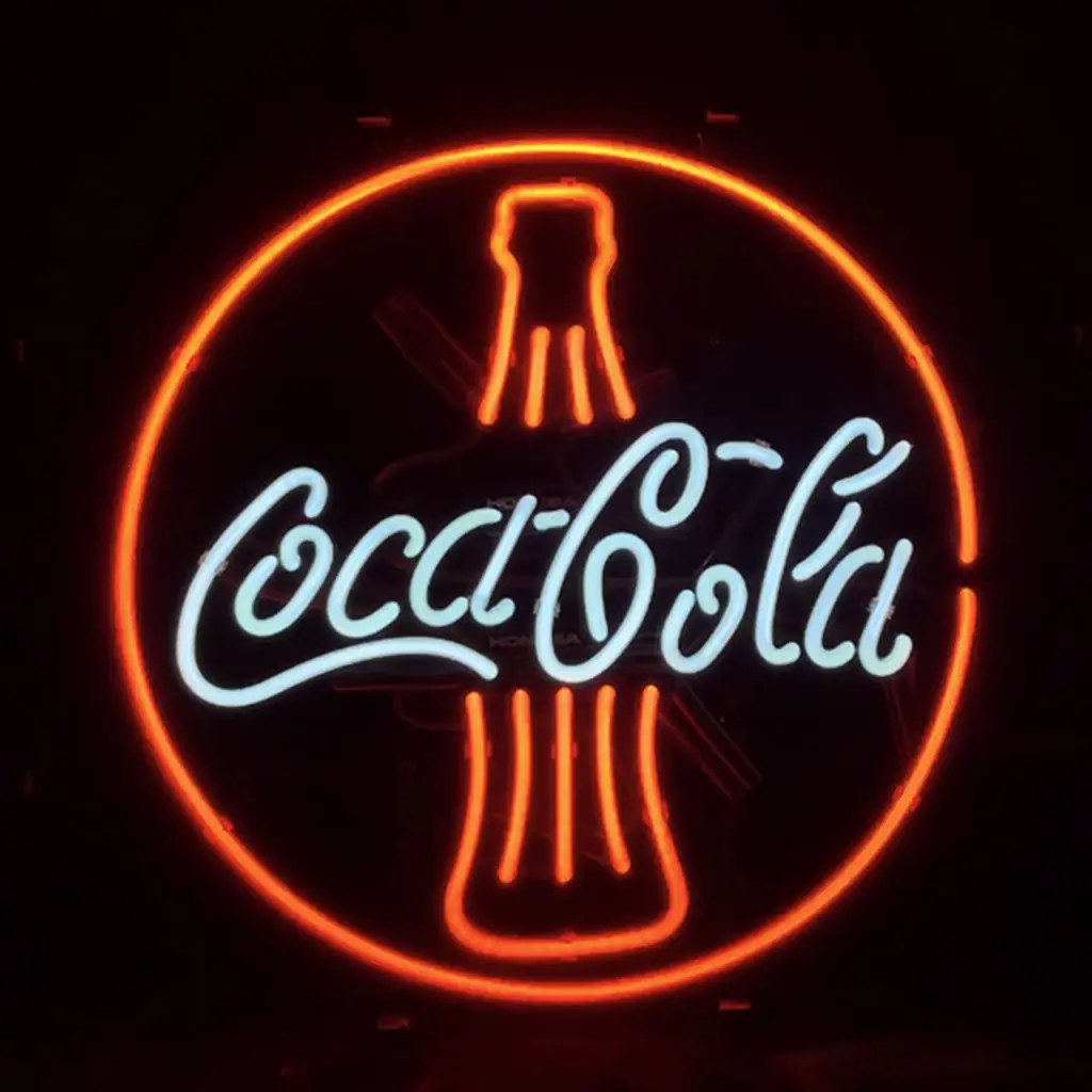 Coca Cola Bottle Neon Signs Light 1