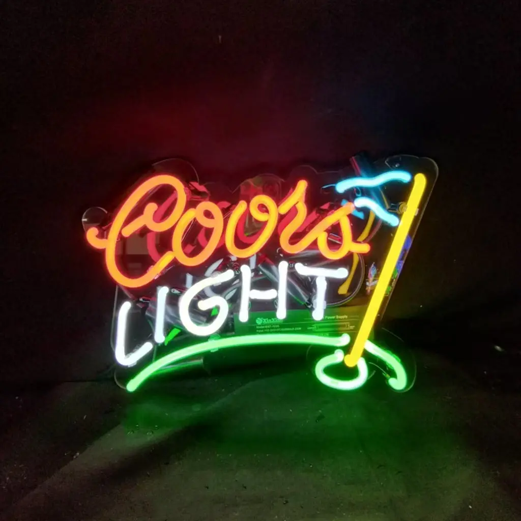 Coors Light Golf Neon Sign Light 1