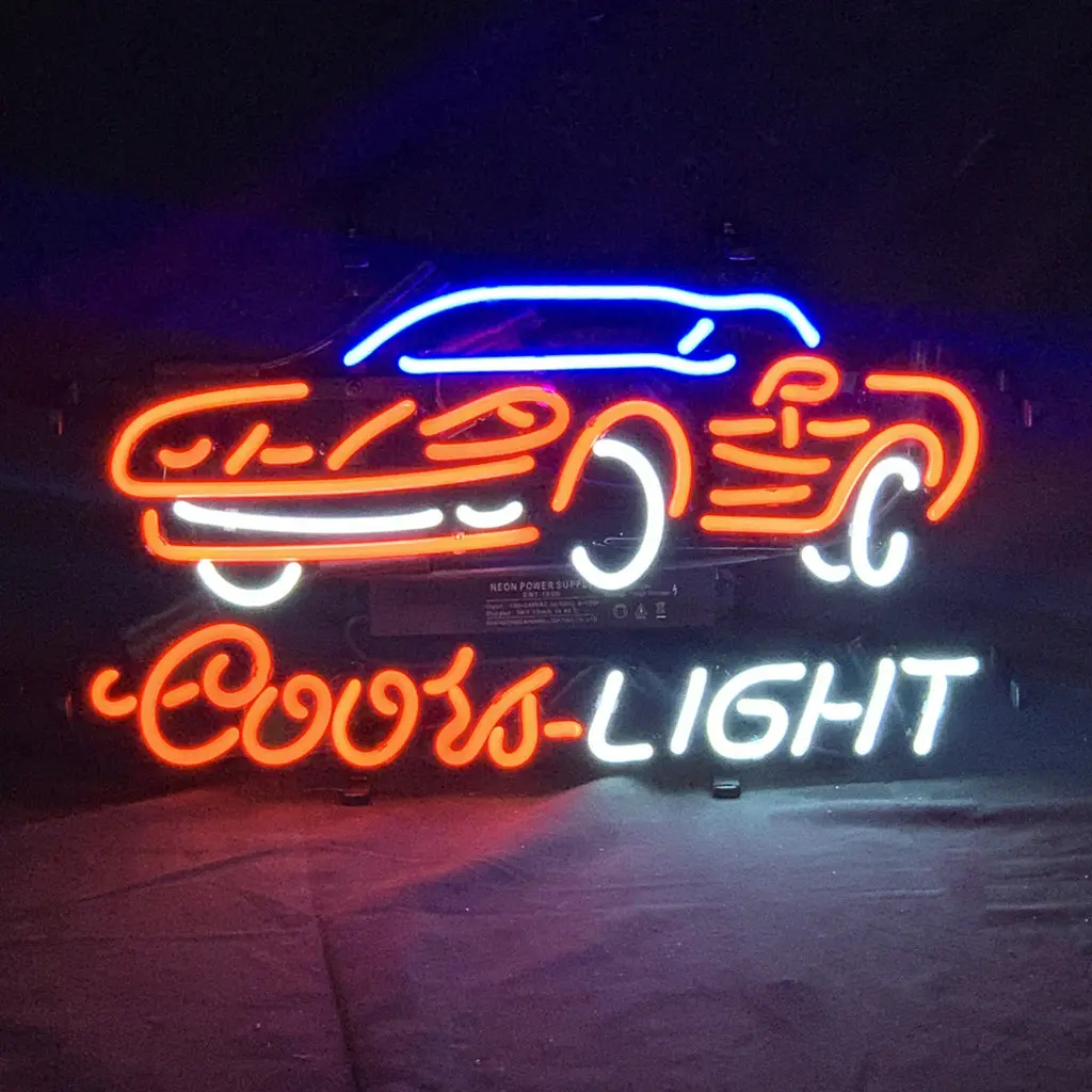 Coors Light Auto Car Neon Signs 1