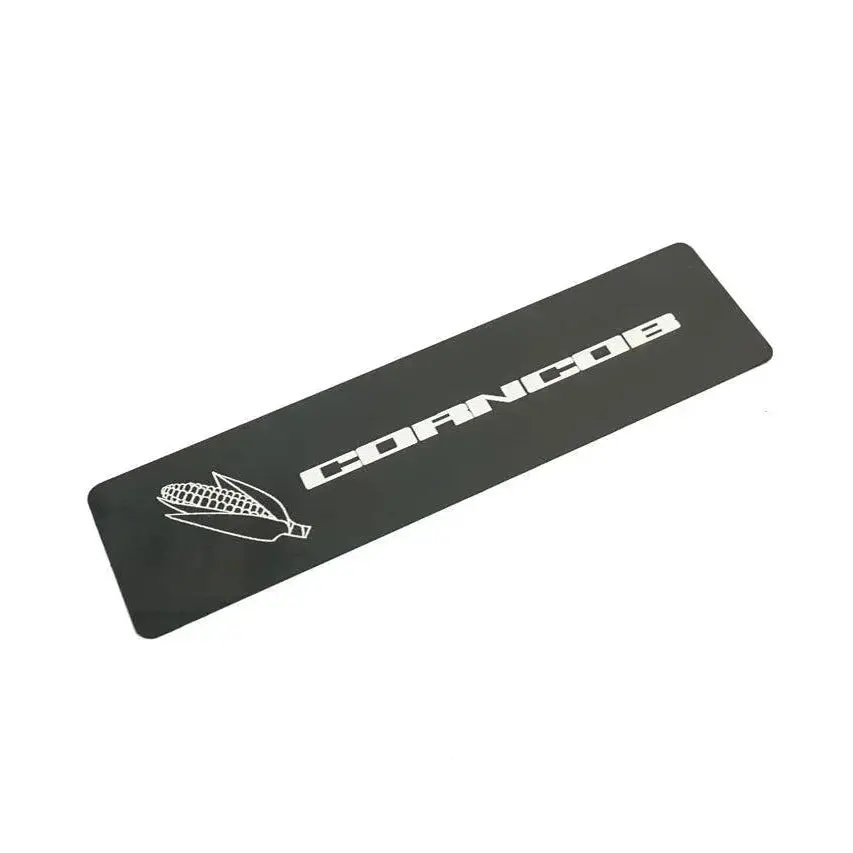 Corncob Logo Emblem For Weathertech All Weather Floor Mats (Metal Etched) - Universal 1