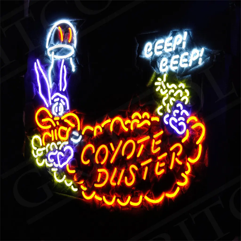 Coyote Duster Beep Beep Neon Signs 1