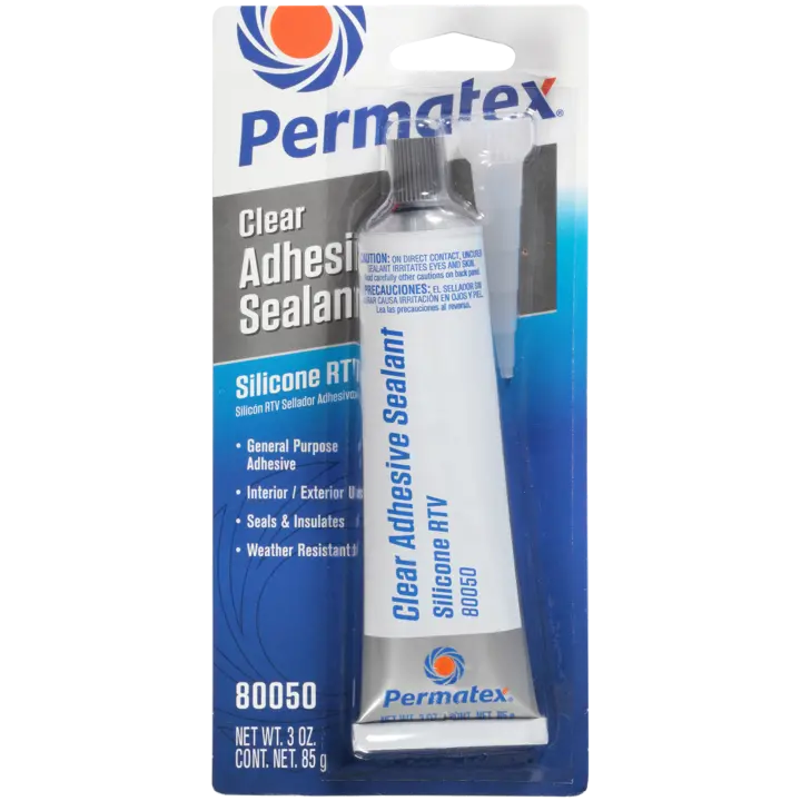 Silicona Transparente Rtv Blister 3.0 Oz Permatex 1