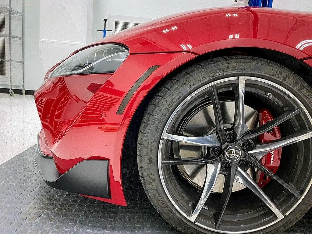 Dark Smoke Sidemarker Overlays - 2020+ Supra 1