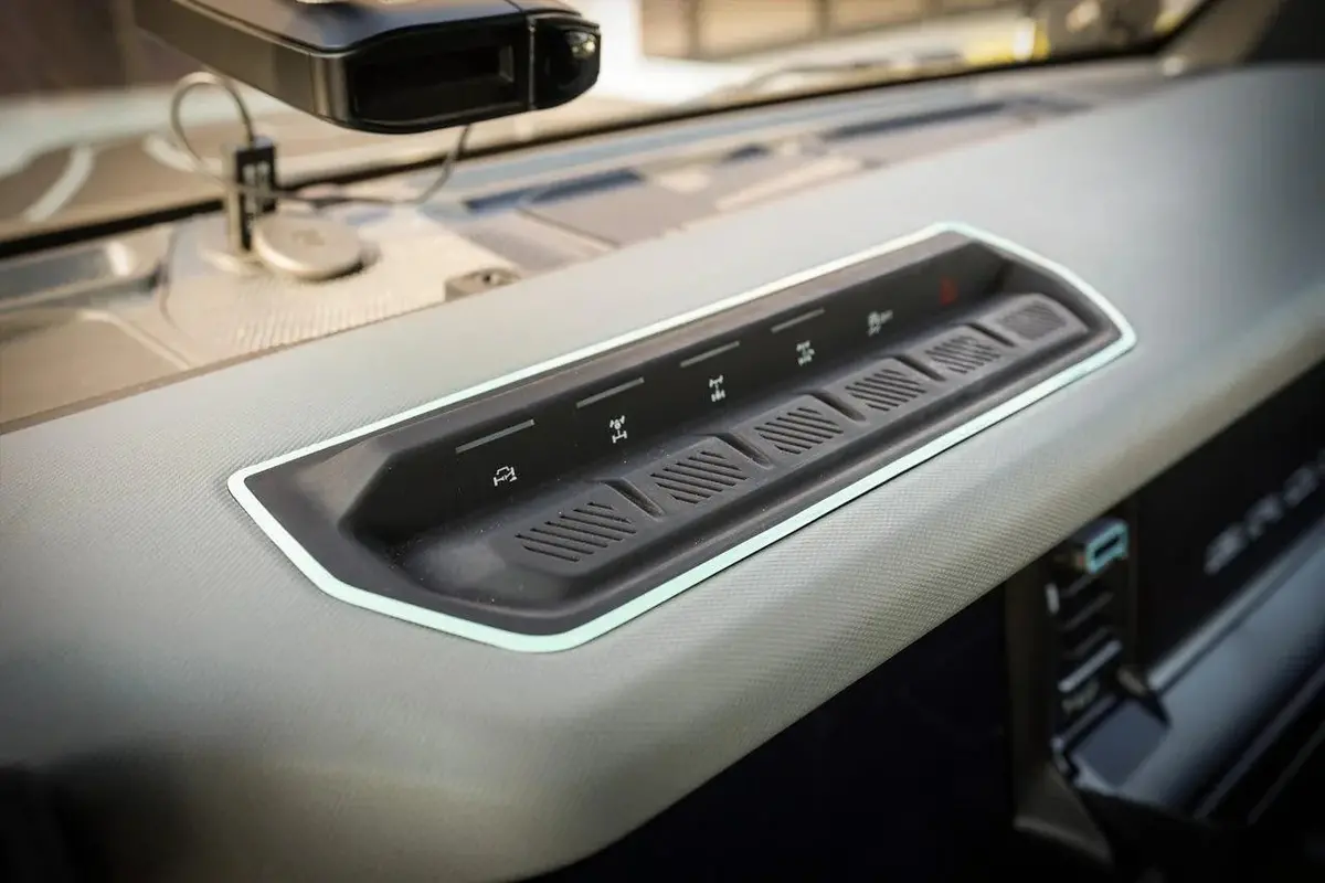 Dashboard Switch Outline (Printed Series Vinyl) - 2021+ Bronco 19