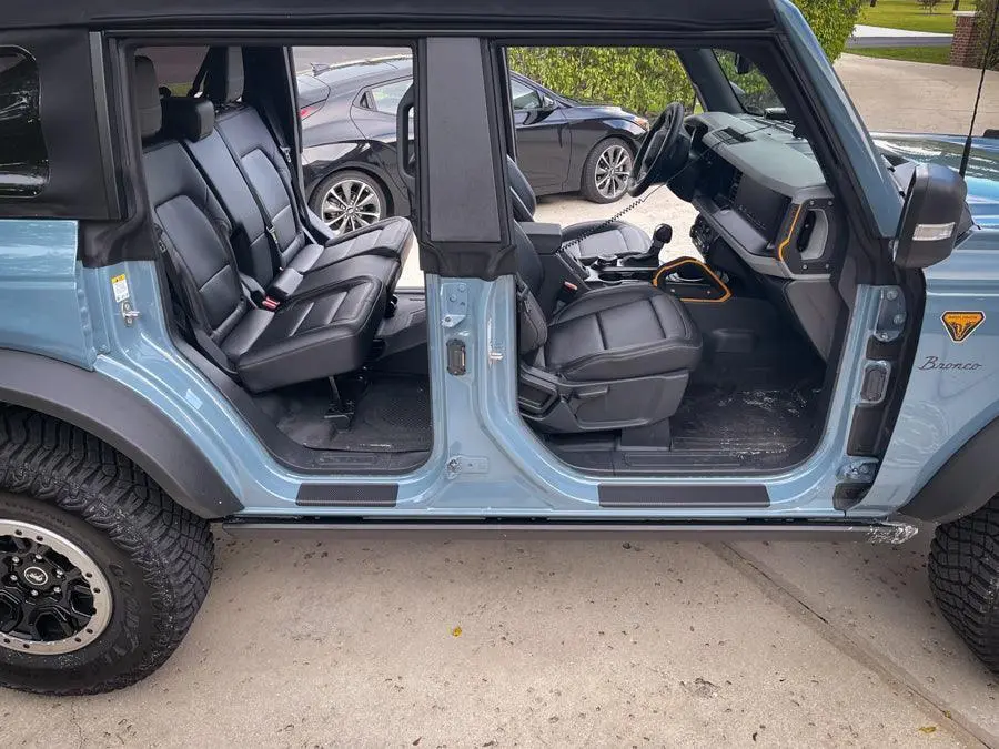 Door Sill Protectors - 2021+ Bronco 4 Door 1
