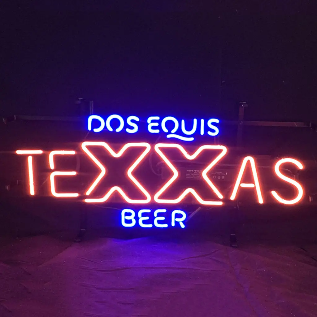 Dos Equis Texxas Beer Neon Signs Light 1