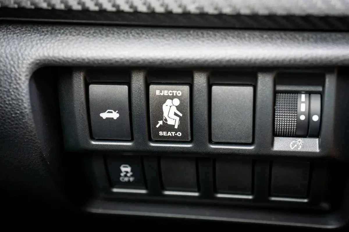 Ejecto Seato Blank Button Cover Fits 2022+ Subaru Wrx 1