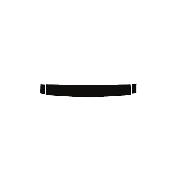 Expert Upper Window Frame Paint Protection Film (Clear Ppf) - 2021+ Bronco 1