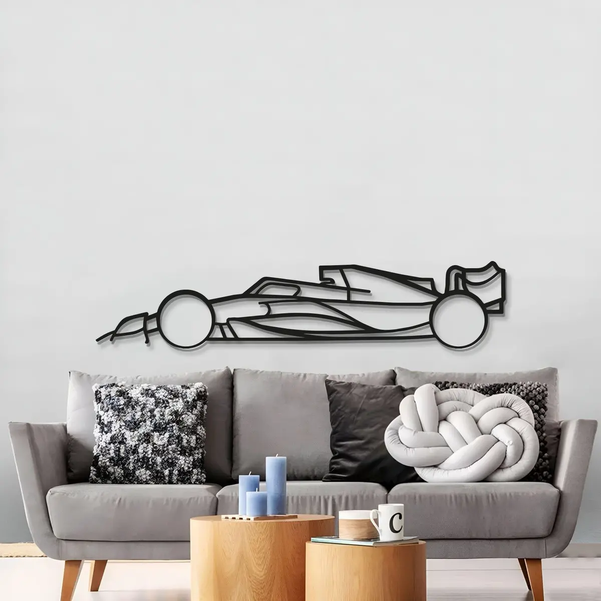 Formula 1 2022 Metal Car Wall Art- Mt0978 2