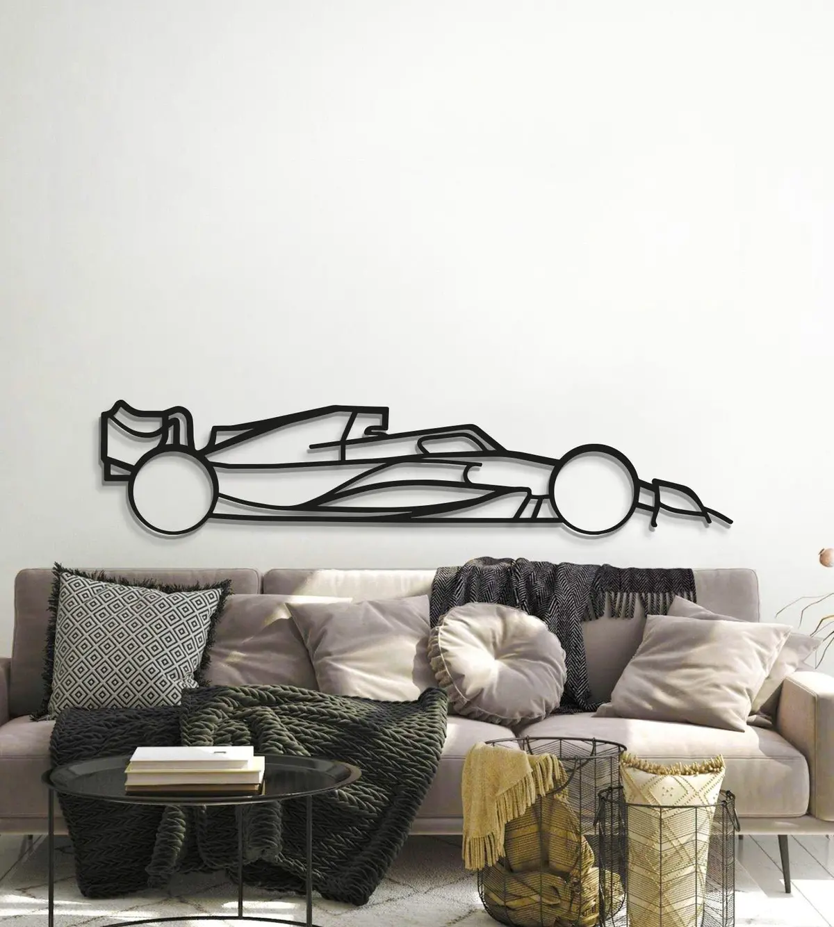 Formula 1 2022 Metal Car Wall Art- Mt0978 6