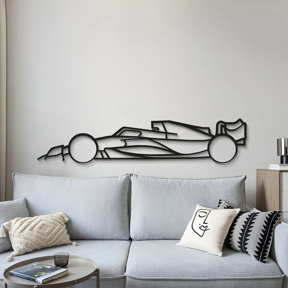Formula 1 2022 Metal Car Wall Art- Mt0978 4