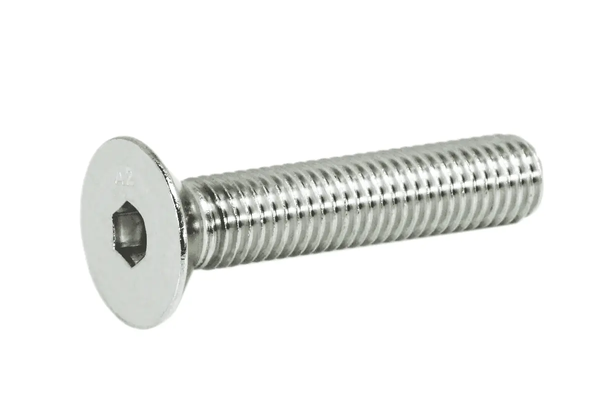 Zspec M10-1.5X50mm Flat-Head Fhsc Fasteners, Stainless, Per Each 1