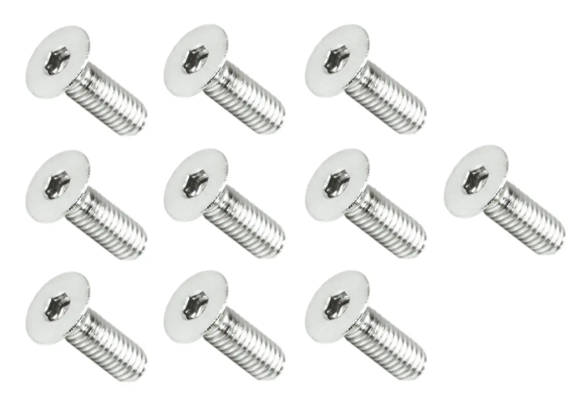 Zspec M4-0.7X12mm Fasteners, Fhsc, Stainless Steel Sus304, 10-Pack 1