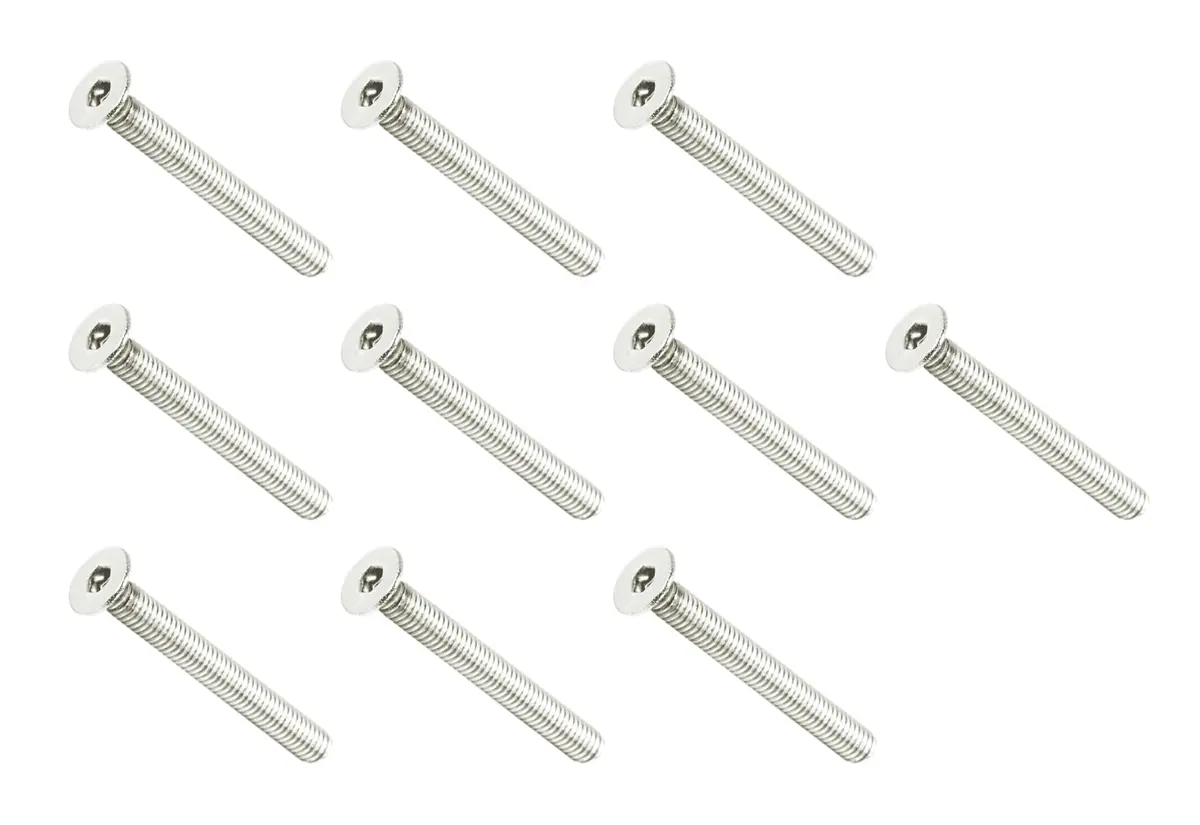 Zspec M4-0.7X35mm Fasteners, Fhsc, Stainless Steel Sus304, 10-Pack 1