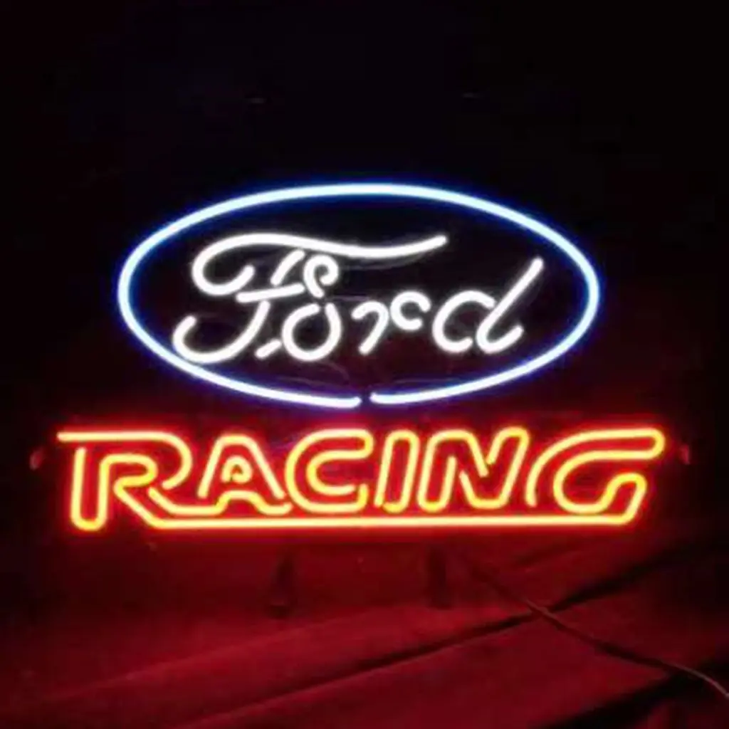 Ford Racing Car Neon Signs Light 1