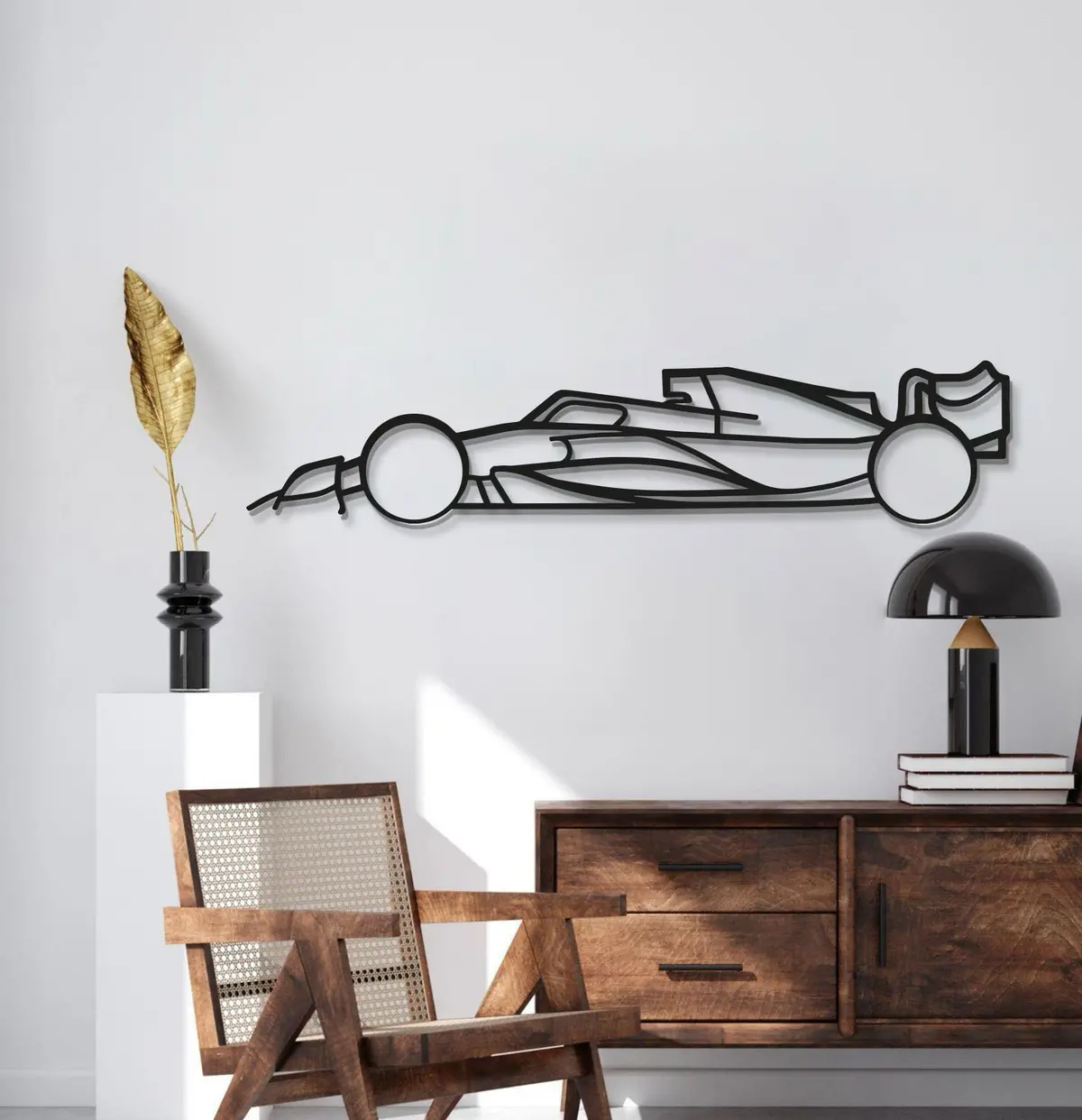 Formula 1 2022 Metal Car Wall Art- Mt0978 3