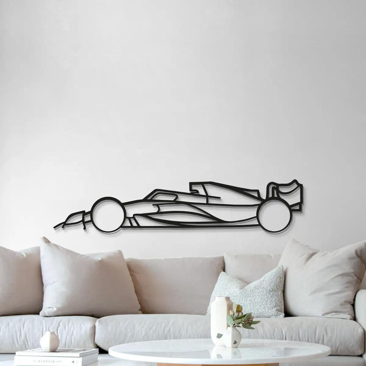Formula 1 2022 Metal Car Wall Art- Mt0978 5