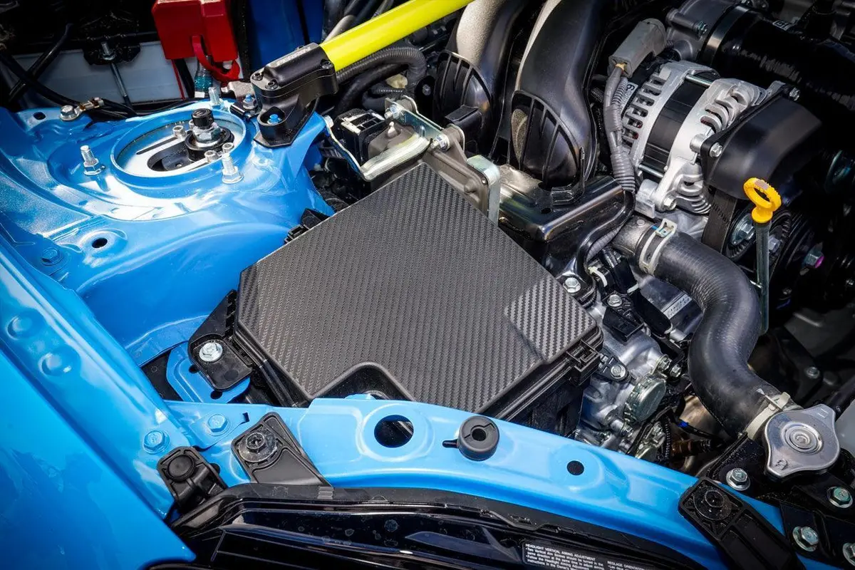 Fuse Box Cover 3D Carbon Overlay - 2022 Brz / Gr86 2