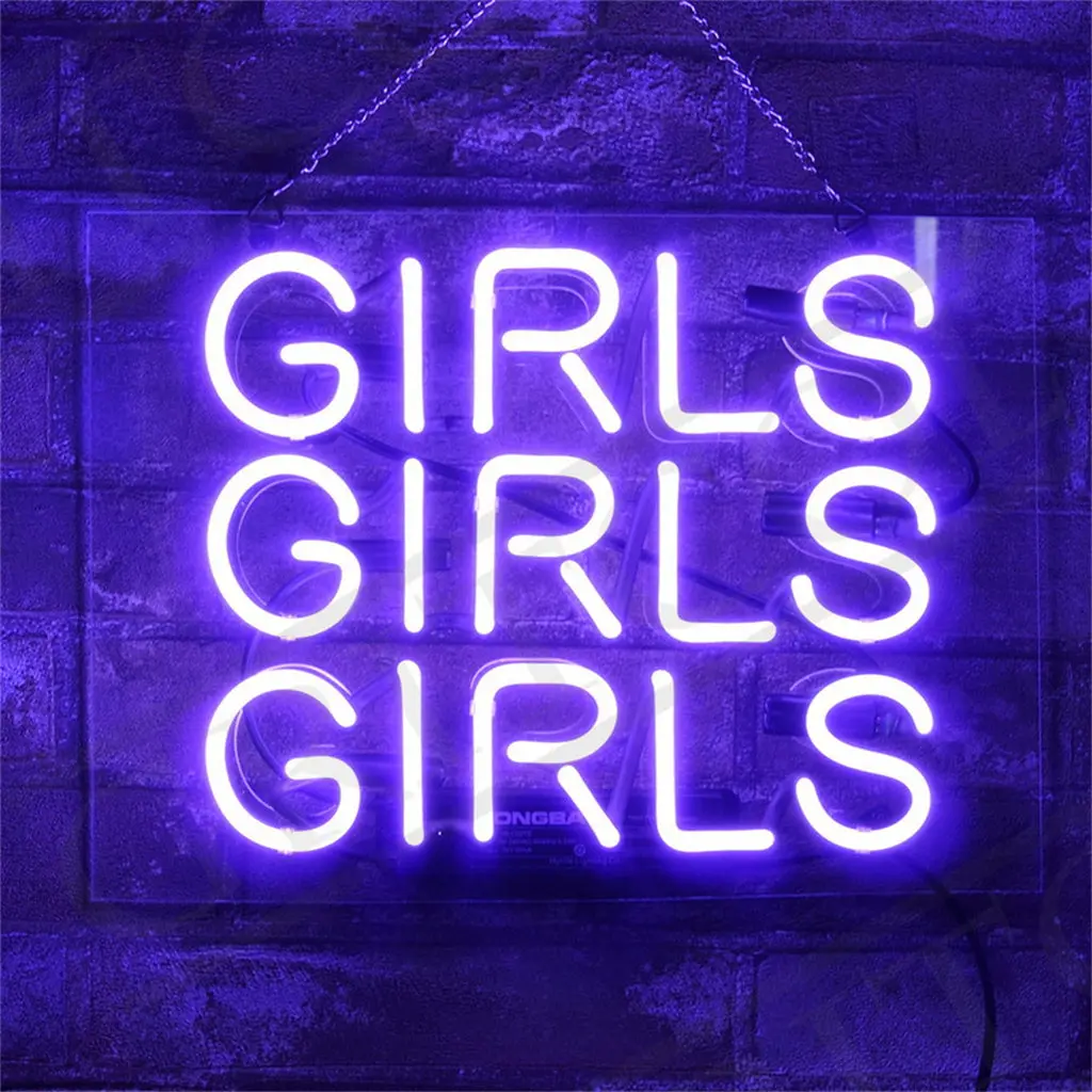 Girls Girls Girls Neon Signs 1