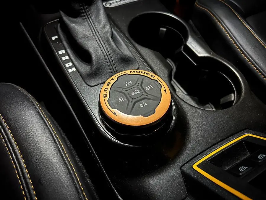 Goat Mode Dial Ring Overlay V1 - 2021+ Bronco 1
