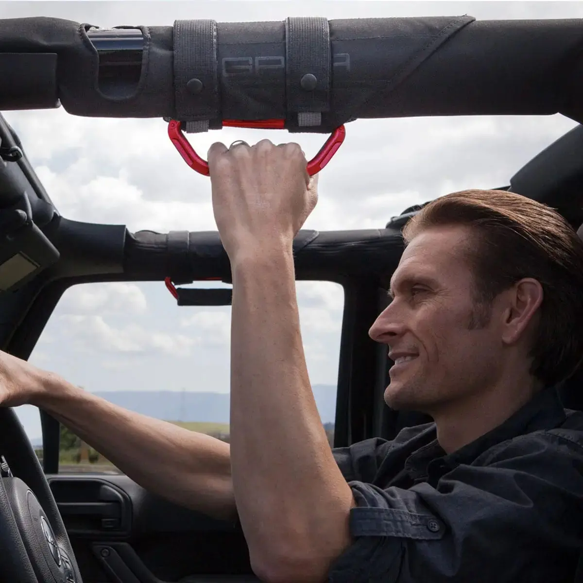 Gp-Grip Pro Foldable Color Handles — Jeep Wrangler (2007–2023) 1